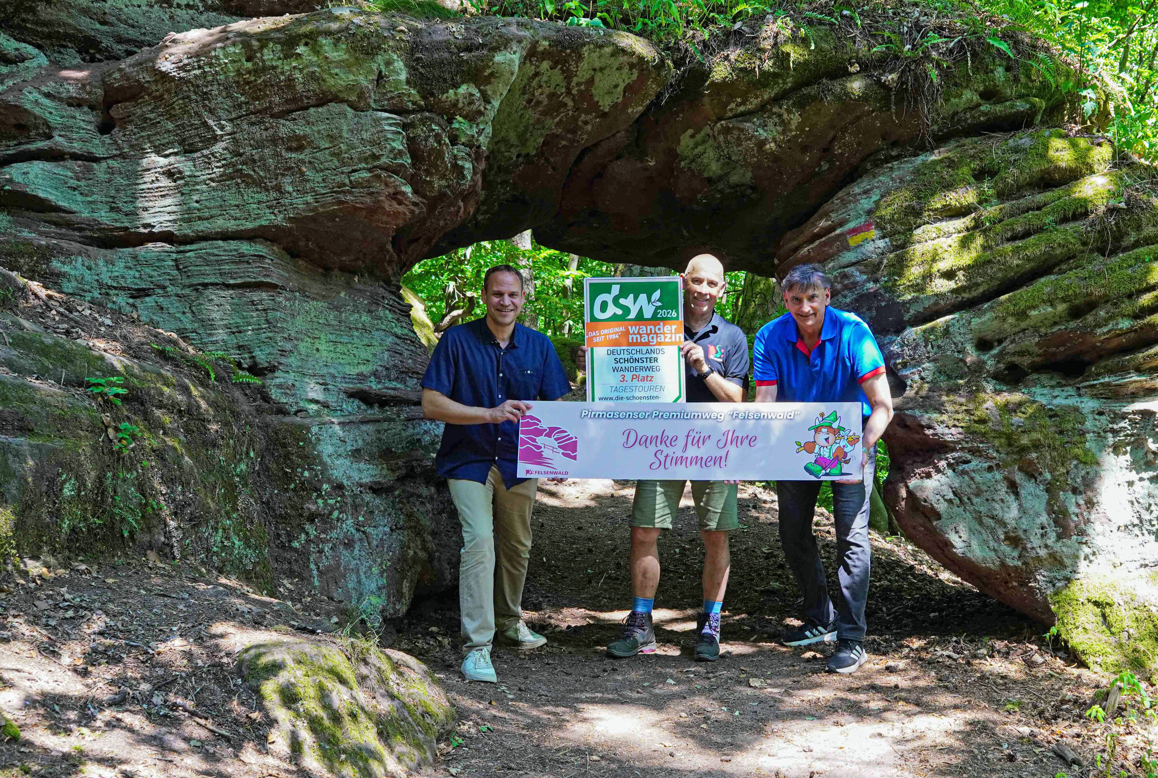 Glückwunsch Felsenwald